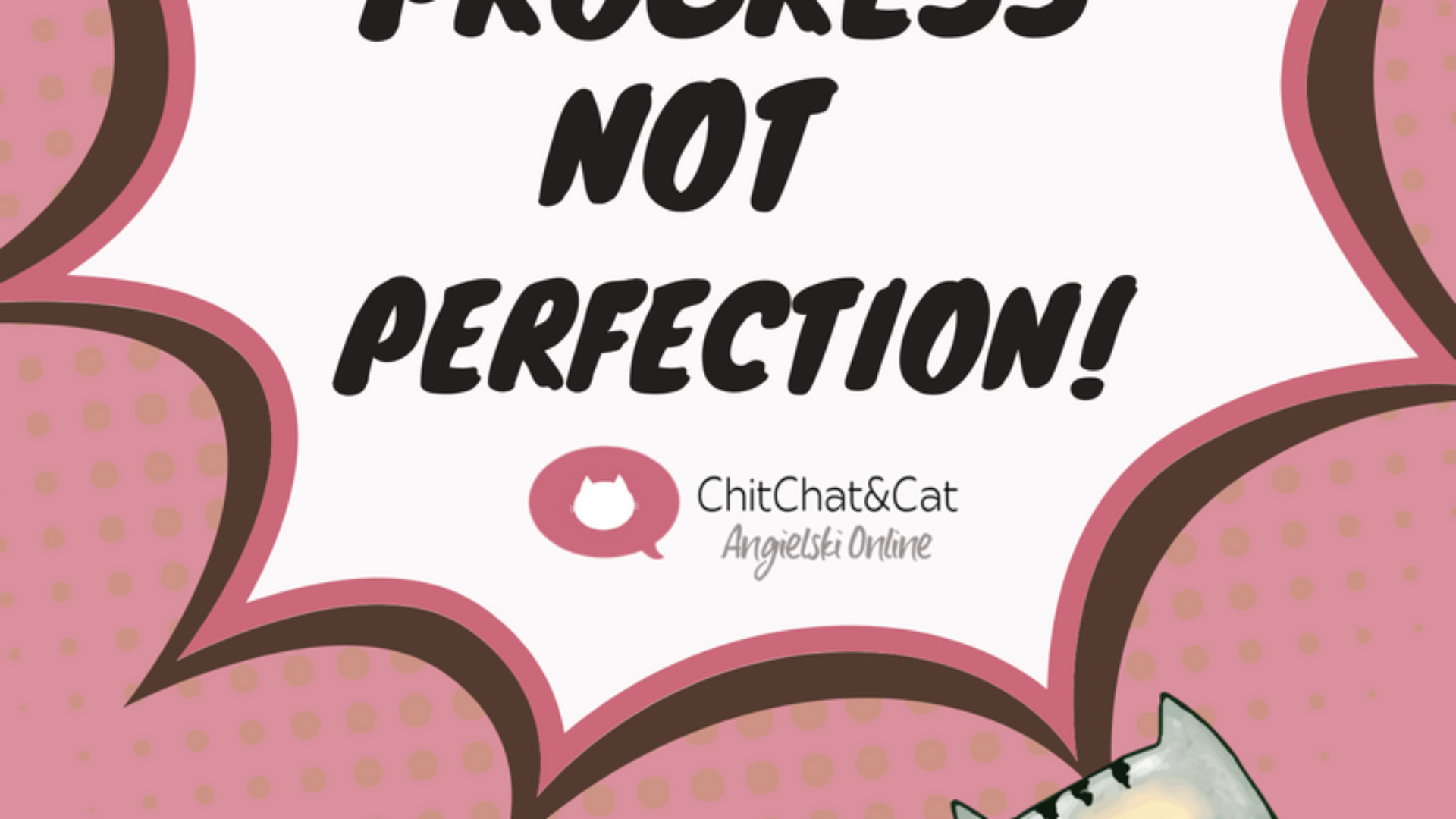 progress not perfection
