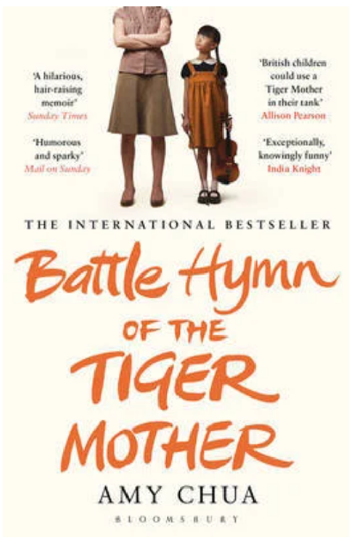 okładka: Battle hymn of the Tiger Mother  (Amy Chua)